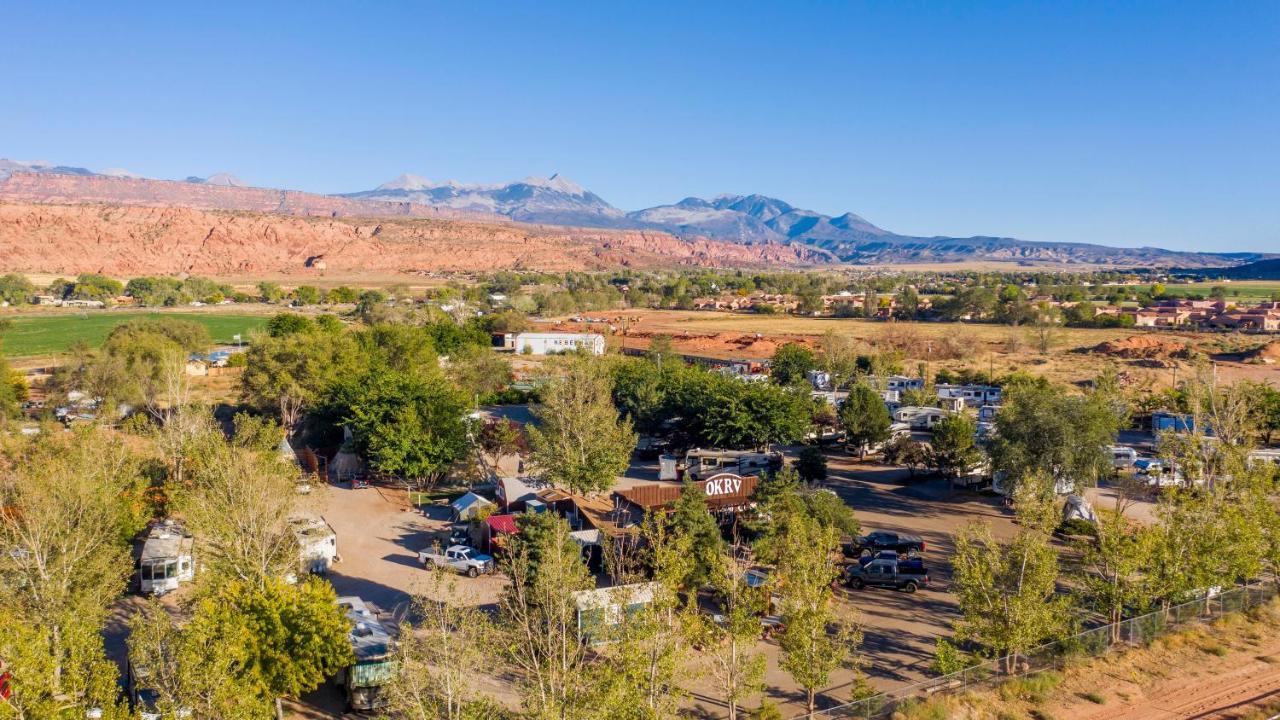 Funstays Glamping Setup Tent In Rv Park #1 Ok-T1 Moab Exterior photo